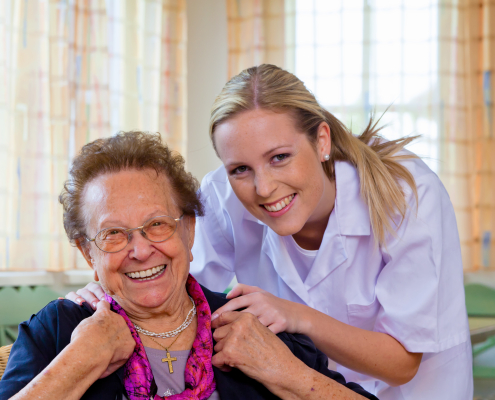 state of care in england: home care of the old lady
