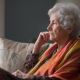 A carer and elderly client sharing a conversation during a companionship care in Longridge